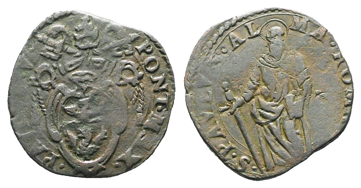 Paul V 1605 Quattrino